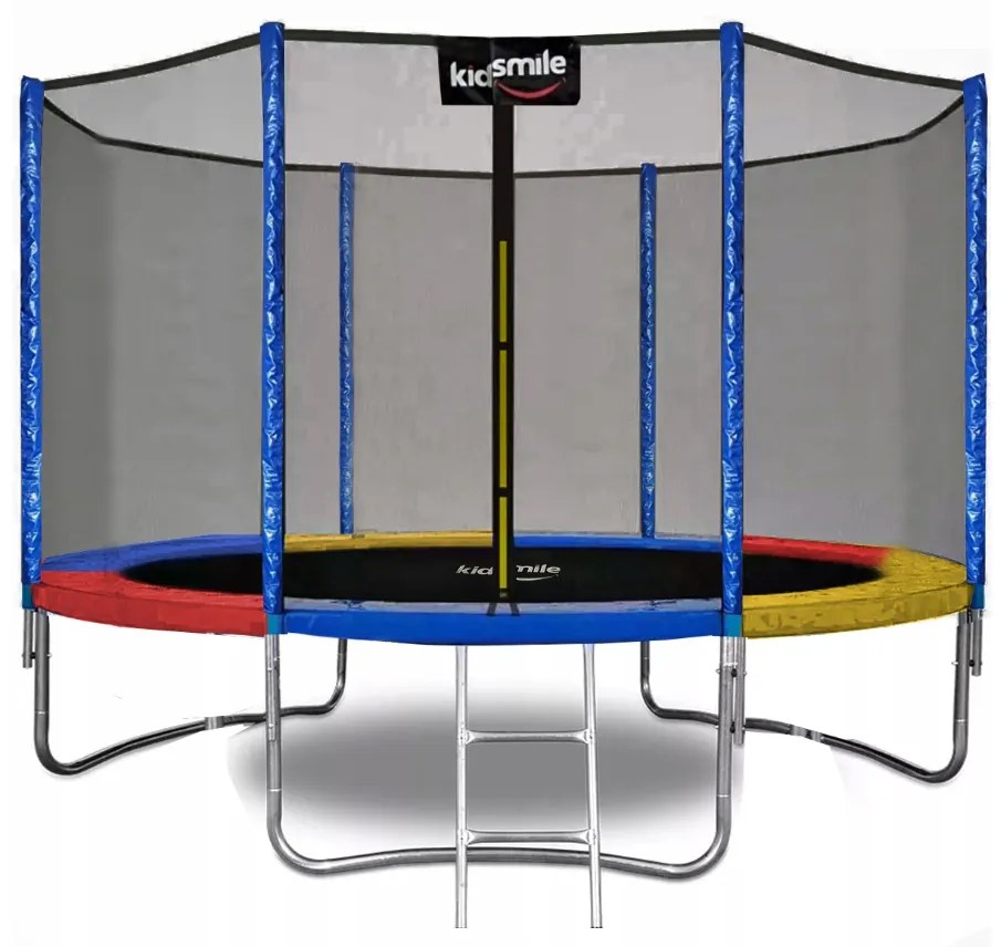Trampolína s vonkajšou sieťkou 252 cm - MULTIKOLOR
