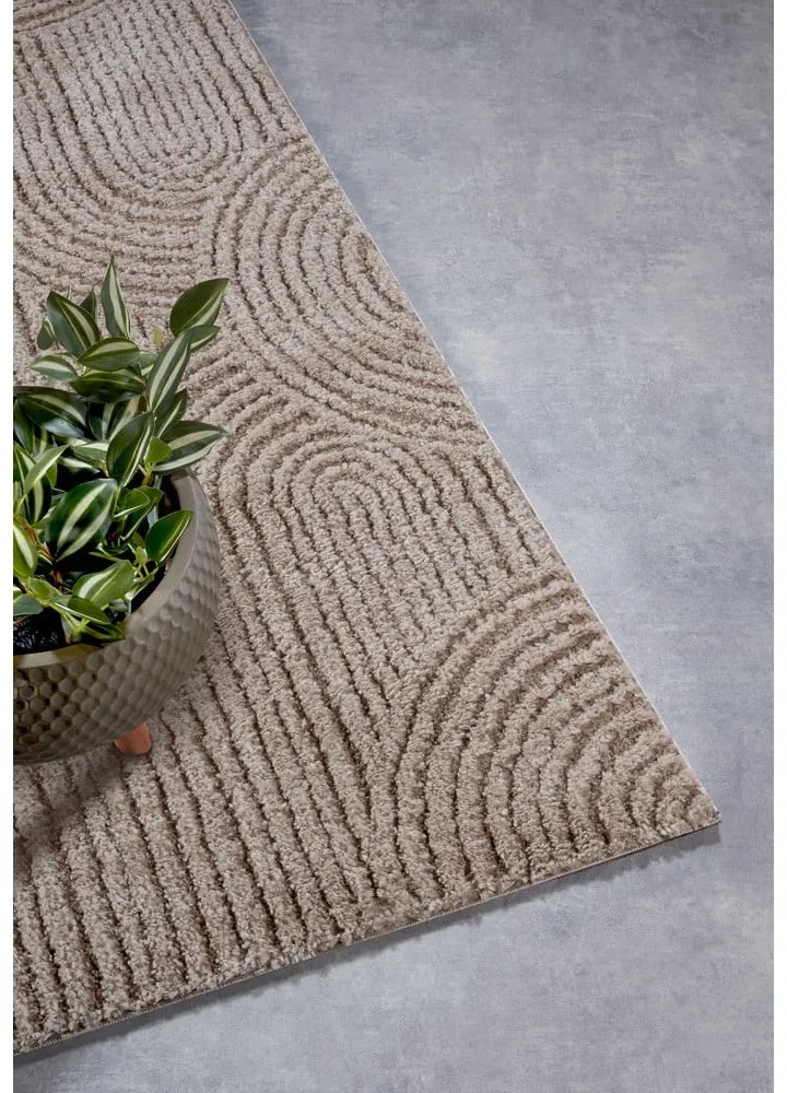 Béžový behúň 80x240 cm Chappe Beige – Elle Decoration