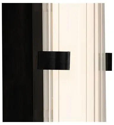 Searchlight 63125-1BK - LED Kúpeľňové svietidlo CLAMP LED/18W/230V IP44 čierna