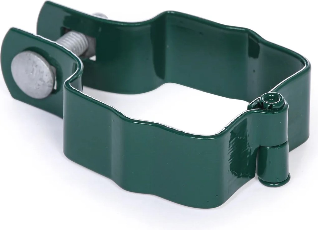 Stĺpik pre 3D panely, výška 2.3 m, profil 5 x 5 cm, vr. 4 úchytovy