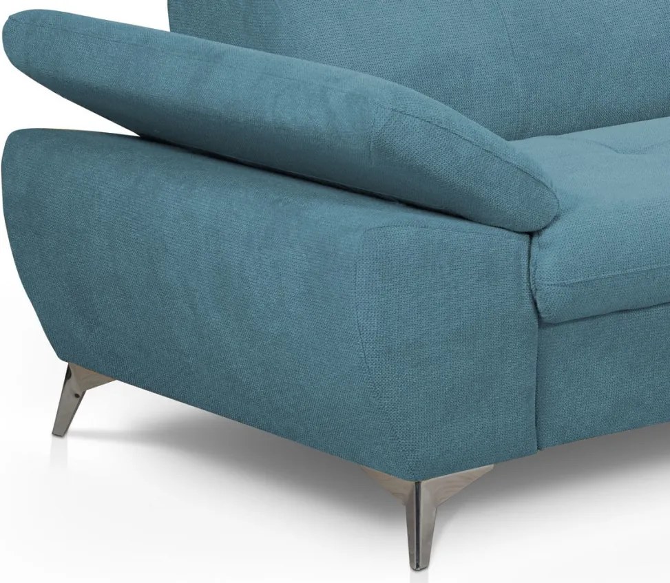 Trojsedák Gisele, modrá látka