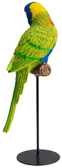 Parrot I dekorácia mix 36 cm