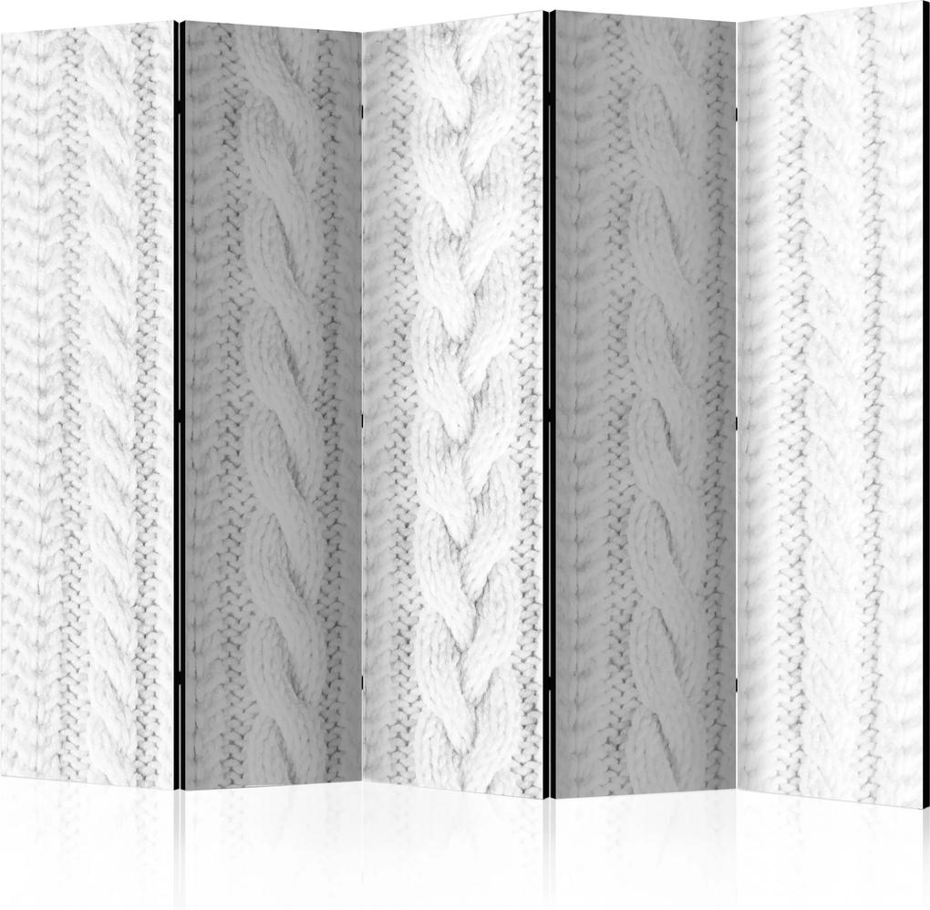 Paraván - White Knit II [Room Dividers] 225x172 7-10 dní