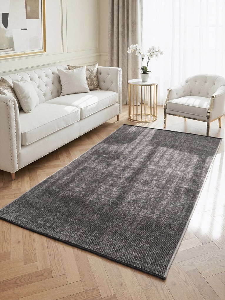 ELLE Decoration, Kusový koberec Brilliance Prisma 106310 Silver Grey z kolekcie Elle, 80x150, šedá, obývacia izba