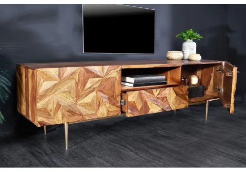TV-skrinka 43448 Stone 160cm Drevo Palisander  - Komfort-nábytok