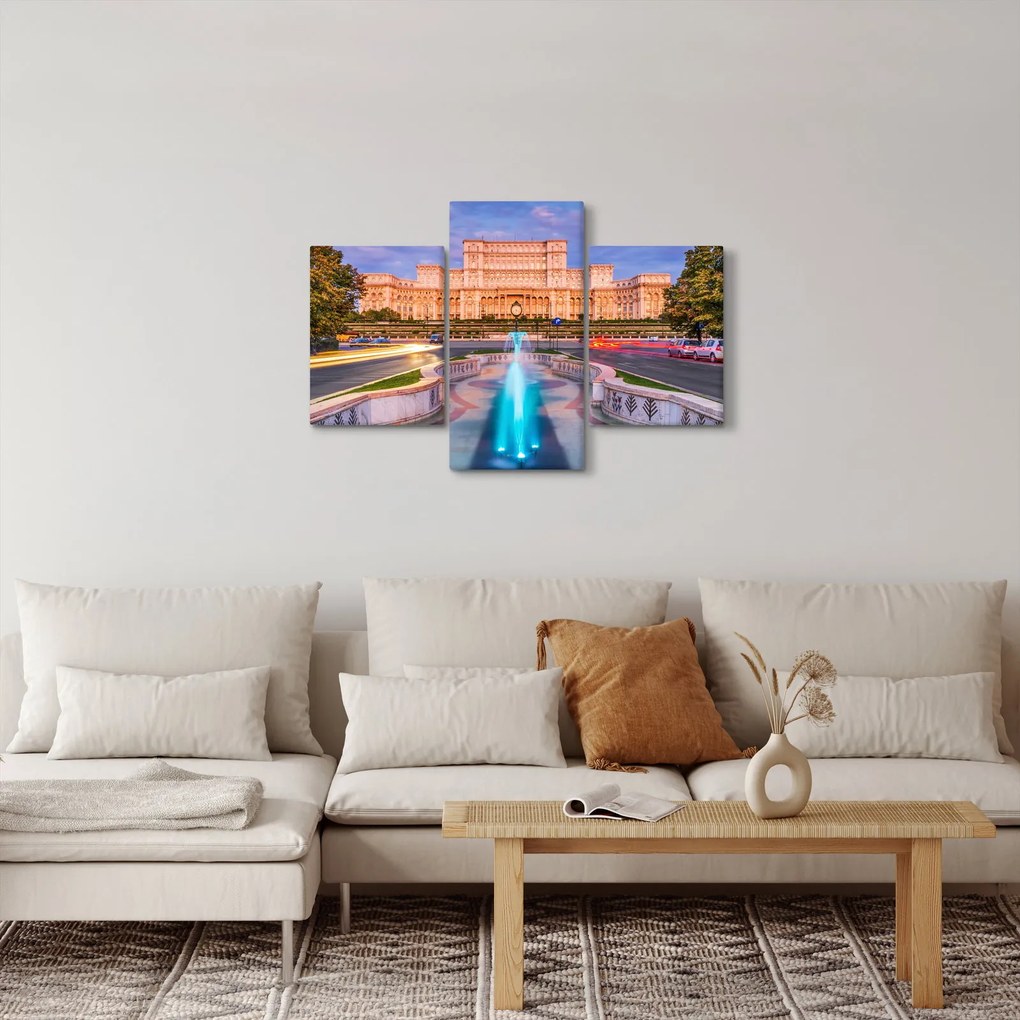 Obraz - Bukurešť, Rumunsko (90x60 cm)