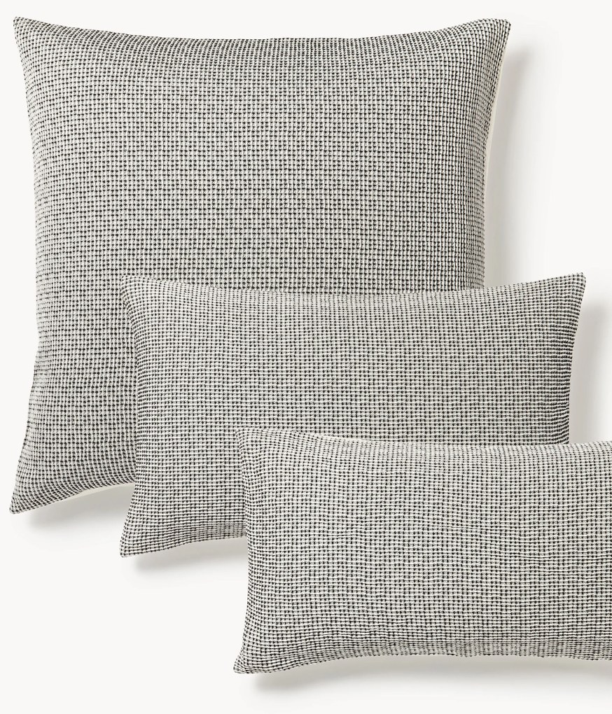 Obliečka na vankúš s vaflovou štruktúrou Clemente