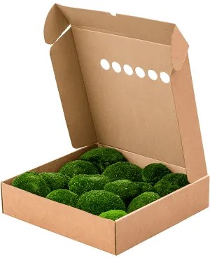 Mach Ballmoss natural bobky tmavé moss green 1 Box (=0,16 m2)