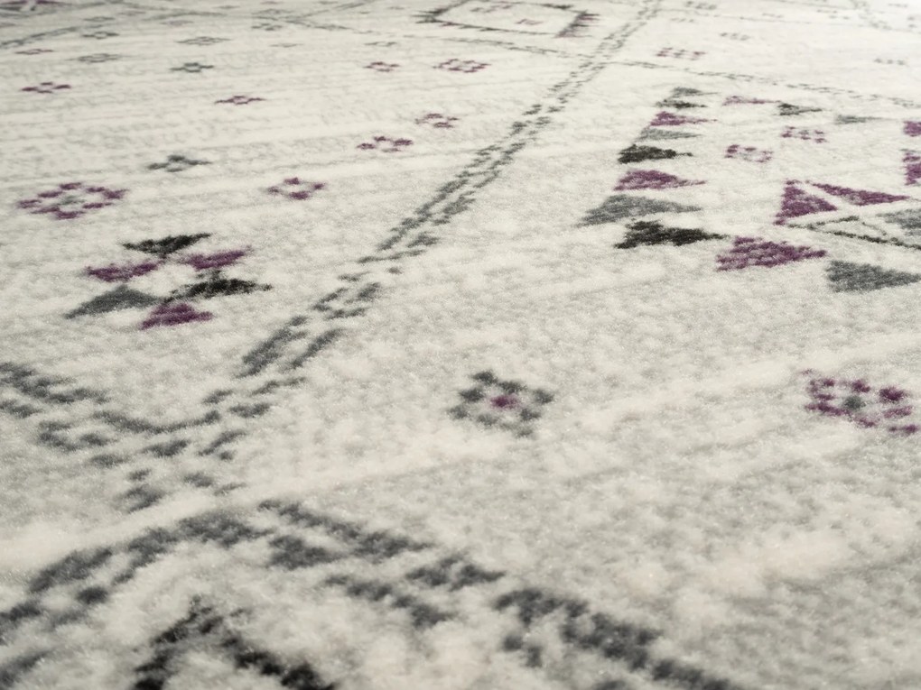 Alfa Carpets, TRHÁK: Kusový koberec Harmónia grey, 190x280, šedá, obývacia izba