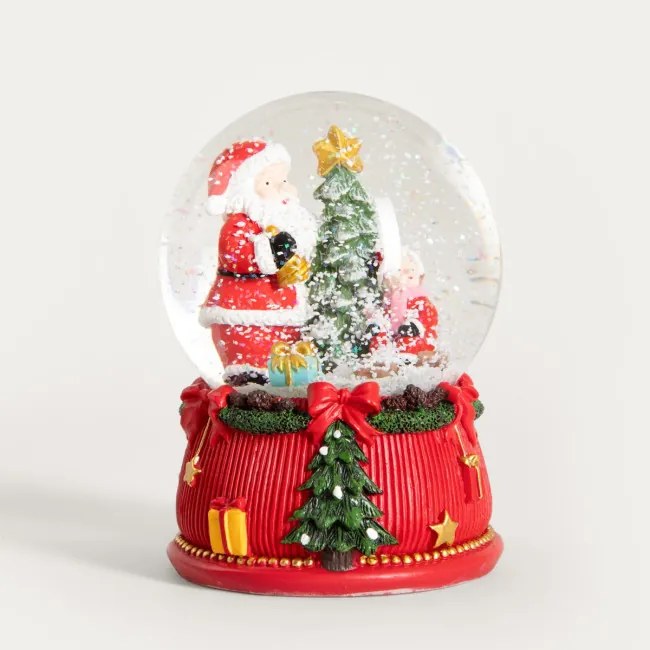 Vianočná dekorácia RONIE snehová guľa 752285