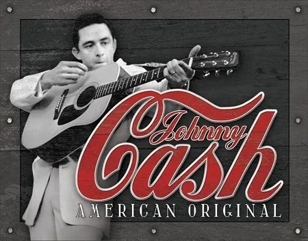Plechová ceduľa Cash - American Original, (42 x 31 cm)