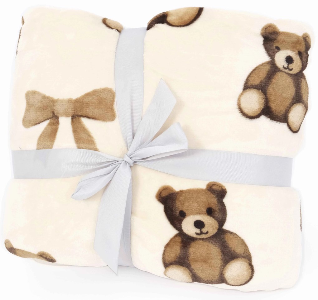 Baránková deka mikroplyš Exclusive 150 × 200 cm – Plyšoví medvidci