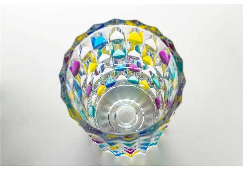 KRIŠTÁĽOVÁ VÁZA BOHEMIA PRESTIGE JOKER COLOUR 280MM