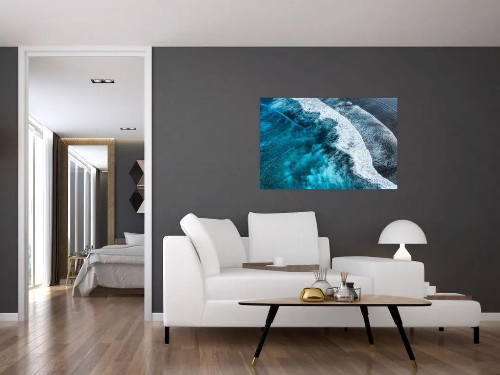 Obraz - Vlny na mori (90x60 cm)