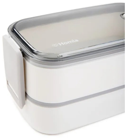 Obedový box LOENE biely 858883