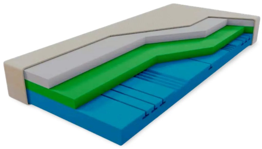 CUREM Zdravotný "Beztiažový" matrac C4500 Veľkosť: 200 x 180 cm, Výška: 28 cm