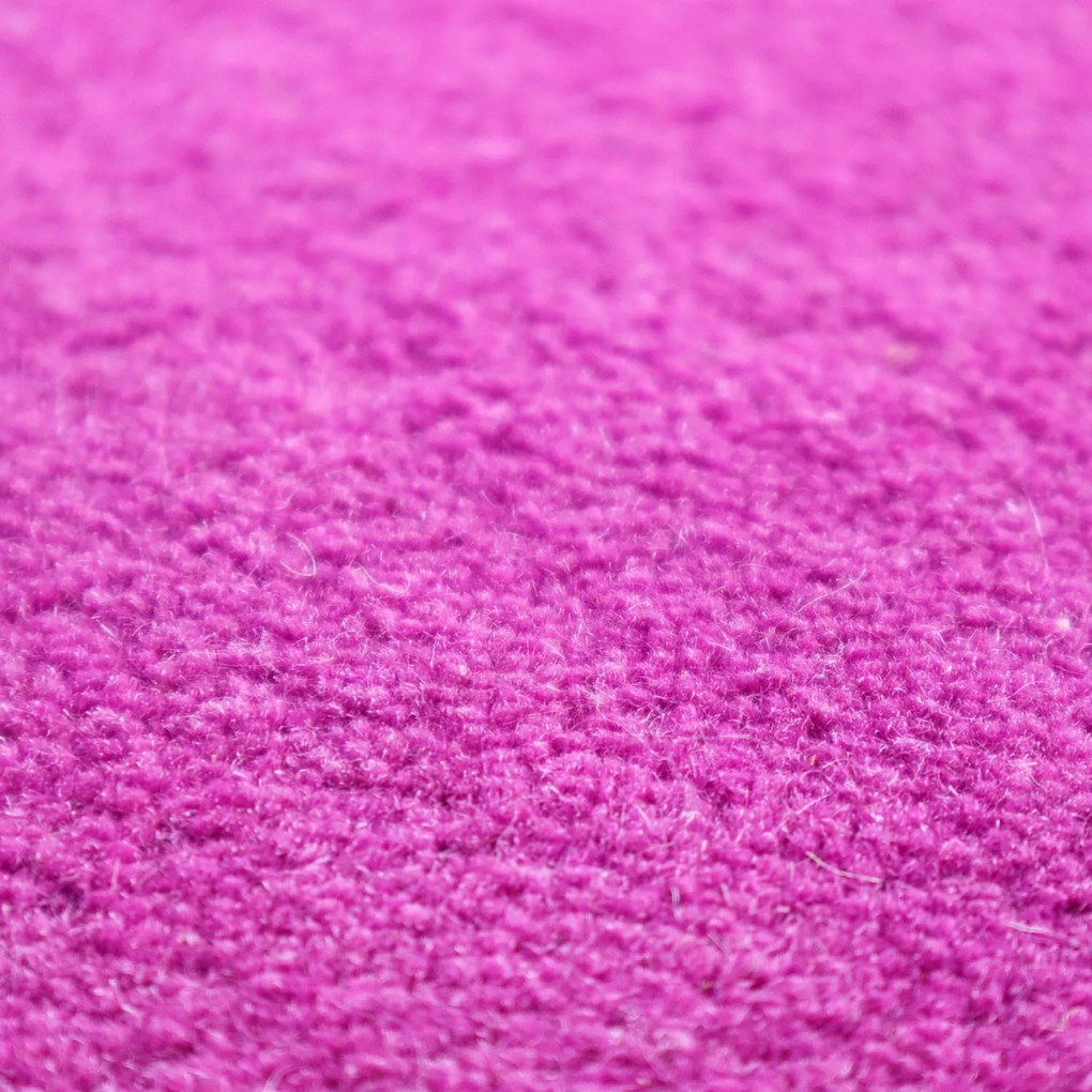 Asra, Ručne všívaný kusový koberec Asra wool lila, 120x170, ružová, obývacia izba