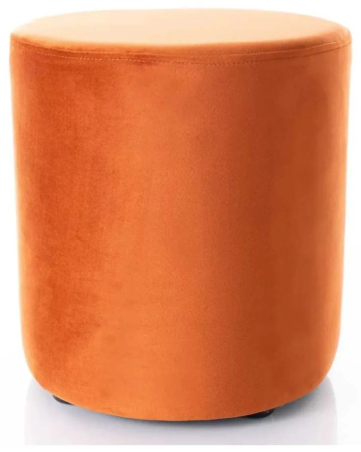 Taburet Caen B Velvet, oranžová