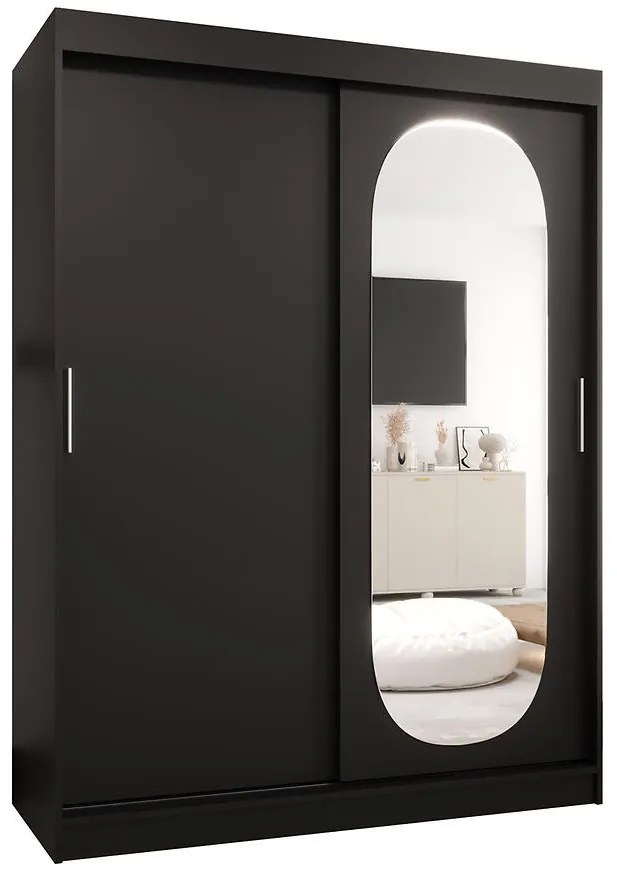 Skriňa Royal 150 čierna