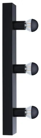 Paulmann 80097 - 3xE14/40W IP44 Kúpeľňové osvetlenie zrkadla REGULA 230V čierna