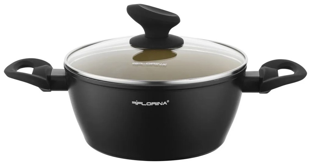 Florina Hliníkový hrniec s pokrievkou AmVegan by Mateusz Gessler, 20 cm, 2,1 l, pr. 20 cm