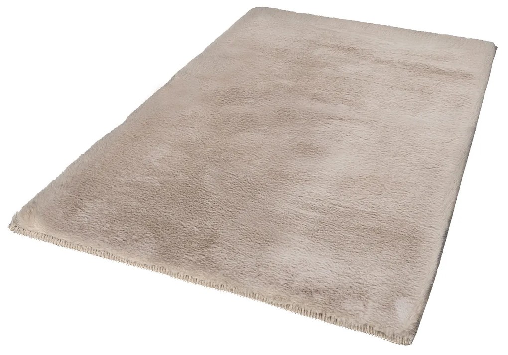 Dekorstudio Kožušinový koberec do kúpeľne TOPIA mats - sivo-béžový Rozmer koberca: 50x90cm