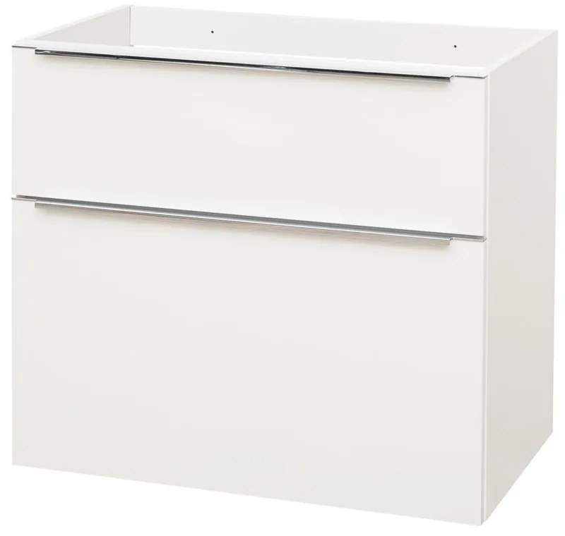 Mereo Mereo, Mailo, kúpeľňová skrinka 81 cm, chrómové madlo, MER-CN511S