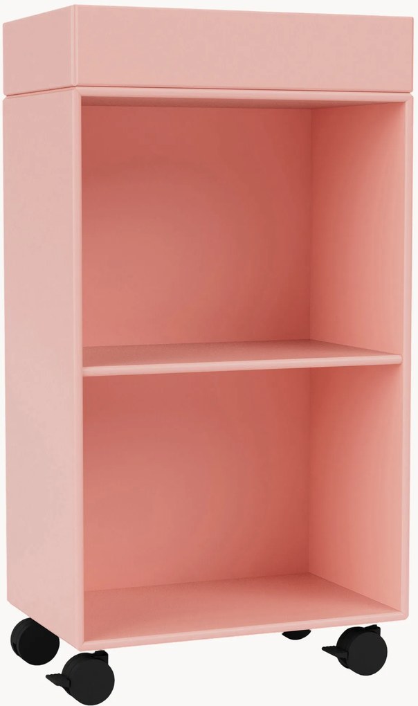 Ručne vyrobená kúpeľňová skrinka's kolieskami Preppy