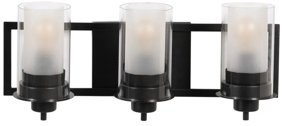 Čierno-biele nástenné svietidlo – Ixia