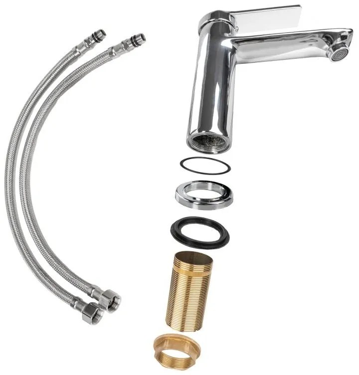 Erga Natalie, umývadlová batérie h-155, chrómová, ERG-YKA-BU.NATALI36-CHR