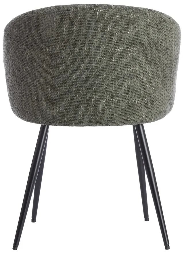 Khaki kovové jedálenské kreslá v súprave 2 ks Radaja – Light & Living