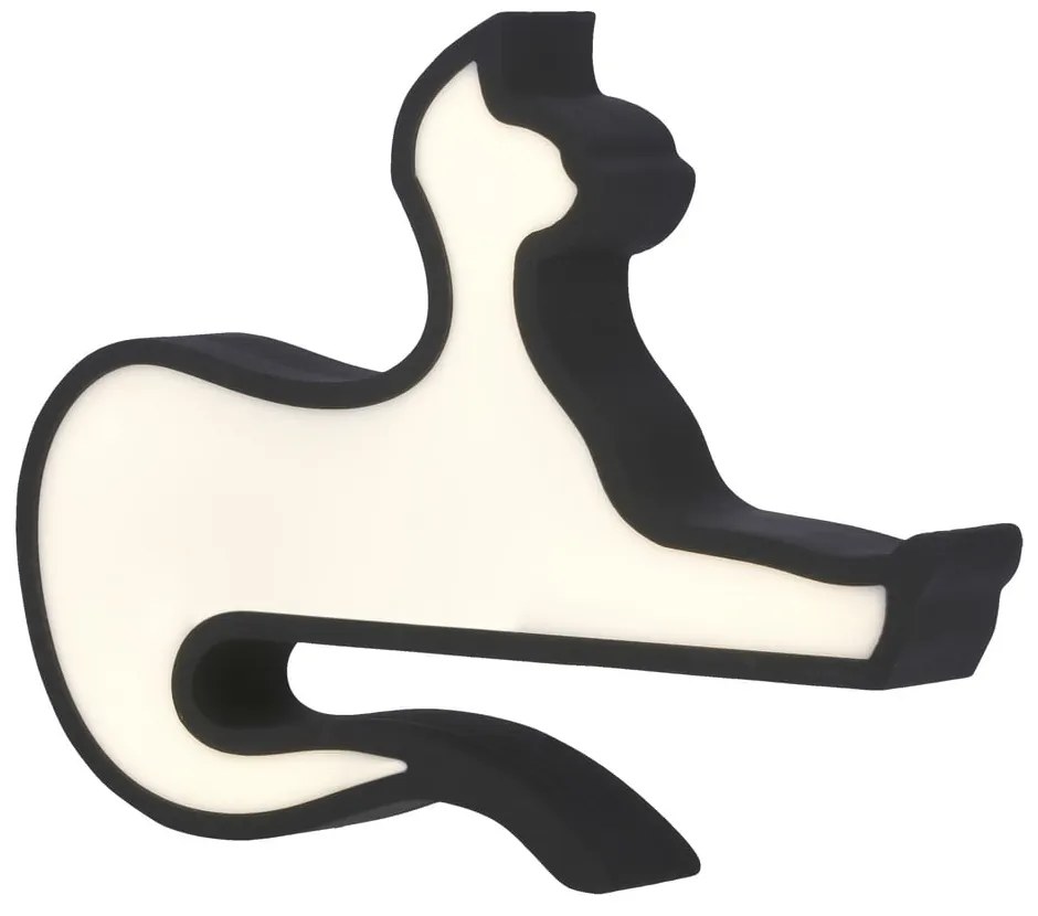 Čierna detská lampička Cat - Candellux Lighting
