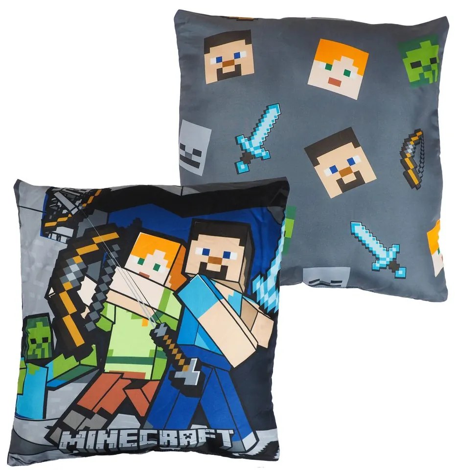 Jerry Fabrics Detský vankúšik s potlačou - Harry Potter - Bradavice | 40 x 40 cm