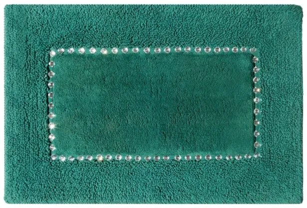 Kúpeľňový koberček CHIC tmavozelený