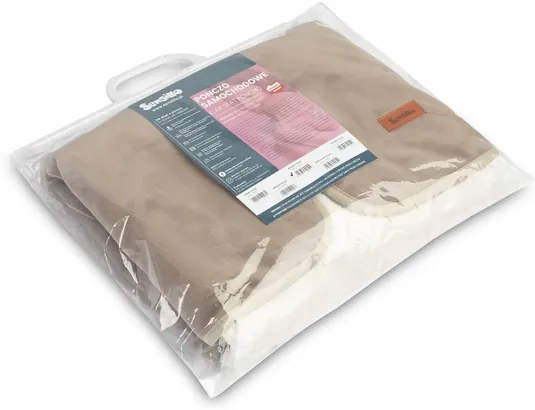 SENSILLO Pončo do autosedačky BEIGE PLUSH
