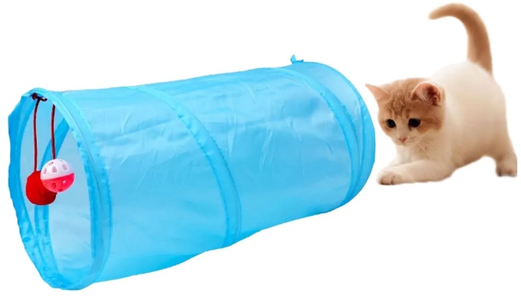 Bestent Tunel pre zvieratko, 50 cm, modrý