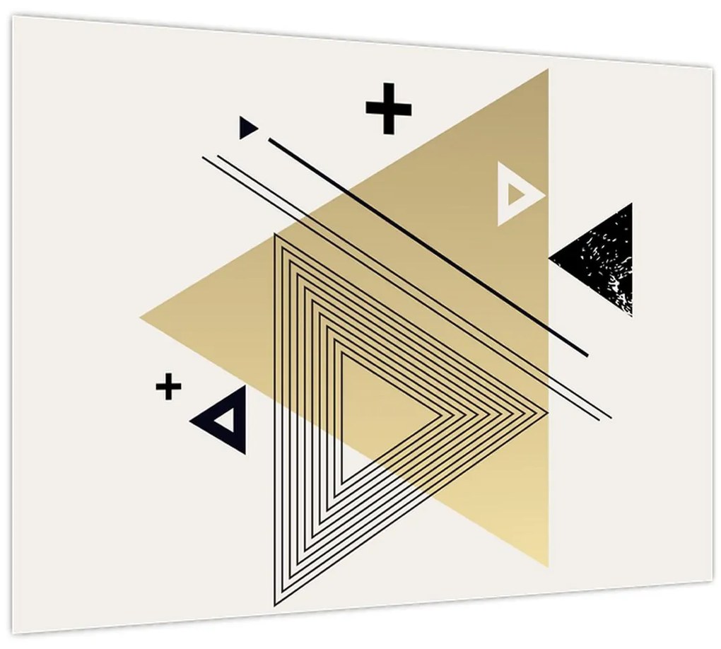 Obraz - Geometrické tvary N⁰4 (70x50 cm)
