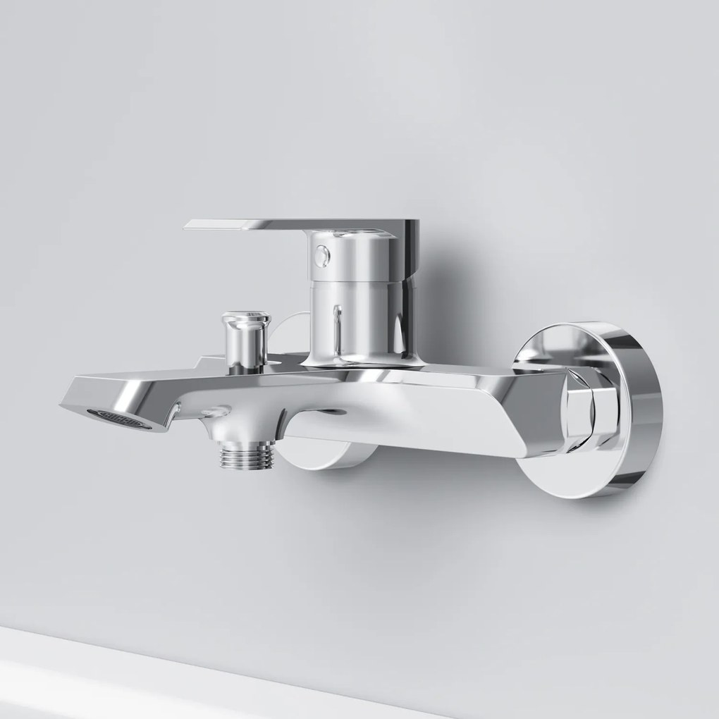 Vaňová a sprchová batéria AM.PM Flash FNA10000 jednopáková, chróm