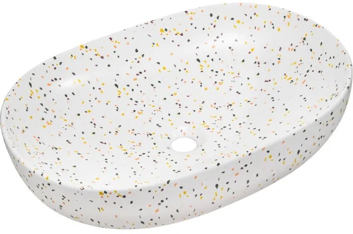 Koupelnová sestava Iconic s deskou, umyvadly, skříňkami a zrcadlem 160 cm růžová/bílá