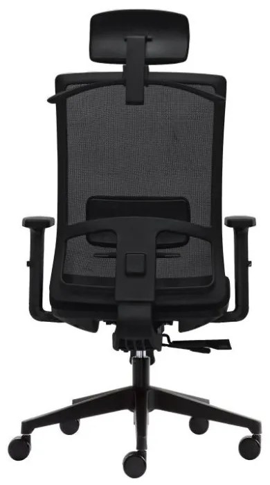 Kancelárska ergonomická stolička DVIS — látka, sieť, viac farieb Modrá