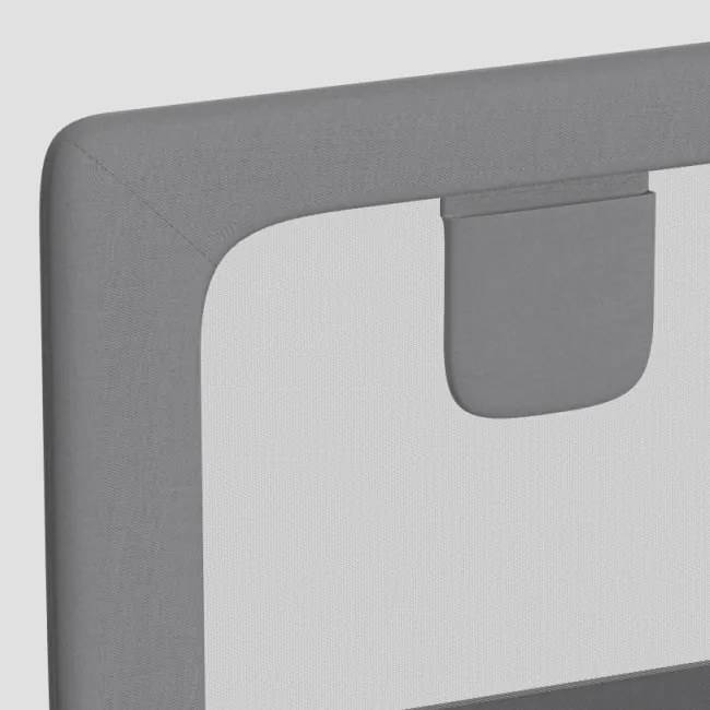 Bezpečnostná zábrana na posteľ Cover 30 sivá 200 cm