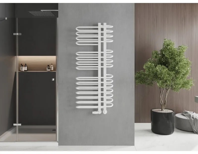 Mexen Ops vykurovacie teleso 1300 x 550 mm, 694 W, biela, W122-1300-550-00-20