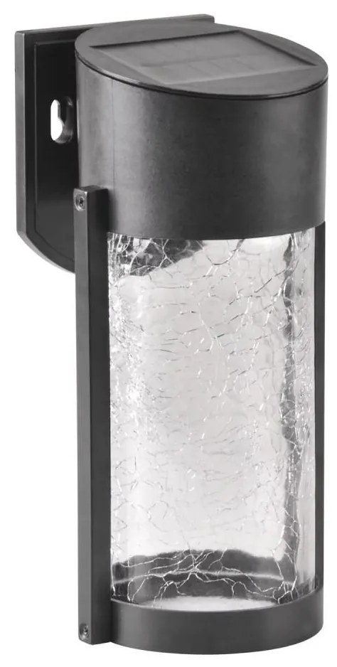 LED Solárne nástenné svietidlo VETRO LED/1,2V 600 mAh IP44