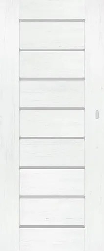 DRE Perma interiérové dvere premium posuvné 80 cm borovica biela posuvné PERMABB80PO