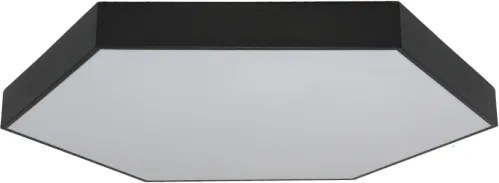 LED stropné svietidlo LED/200W/230V 3000/4000/6500K priemer 100 cm čierne