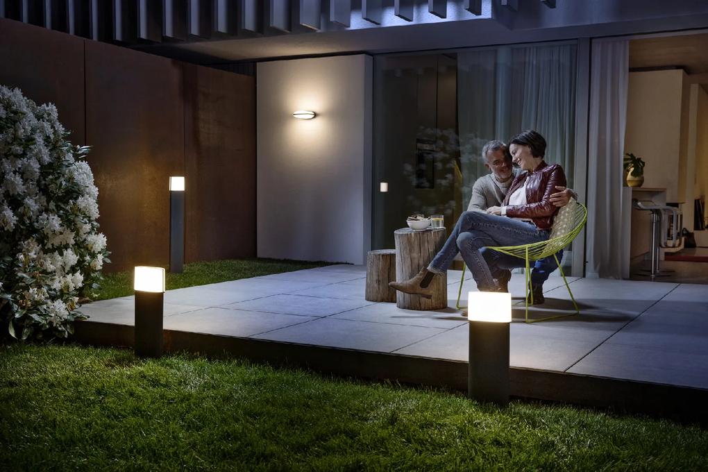 LEDVANCE Záhradný LED stĺpik ENDURA STYLE ELLIPSE, 12,5 W, teplá biela, IP44, 90cm