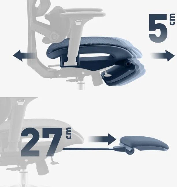 Kancelárska stolička Expert 8.7 Black Mesh