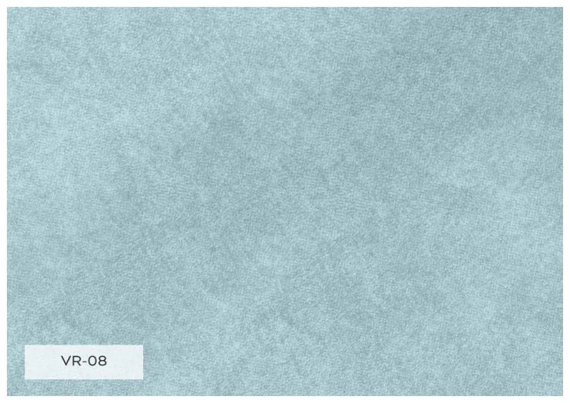 Svetlomodrá zamatová rozkladacia pohovka 225 cm Charming Charlie – Miuform