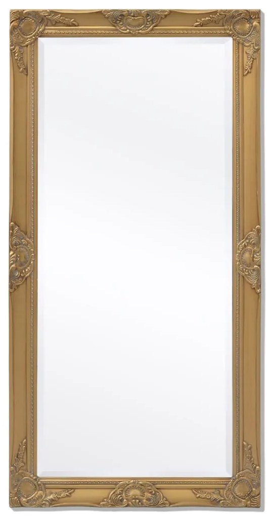 vidaXL Nástenné zrkadlo v barokovom štýle, 120x60 cm, zlaté