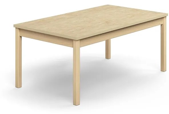 Stôl DECIBEL, 1400x800x590 mm, akustické linoleum - béžová